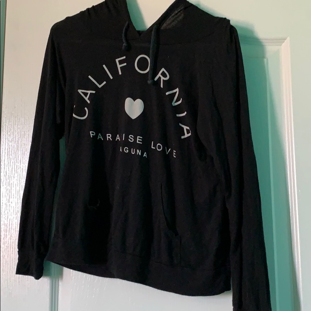 🖤Black Thin Hoodie Shirt🖤
